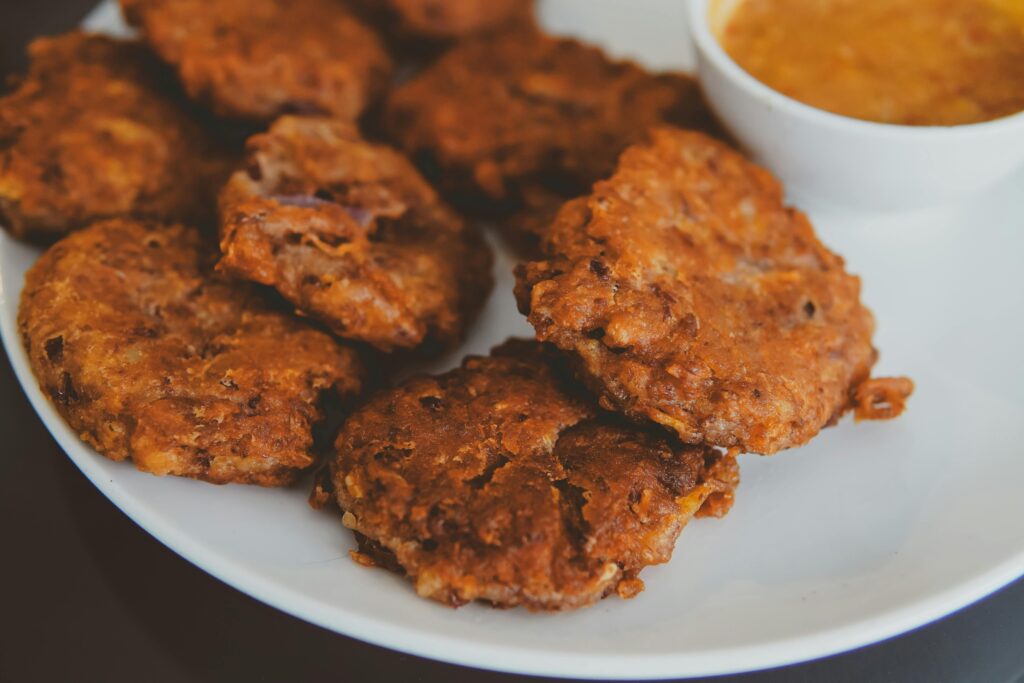 pakoras/fritters