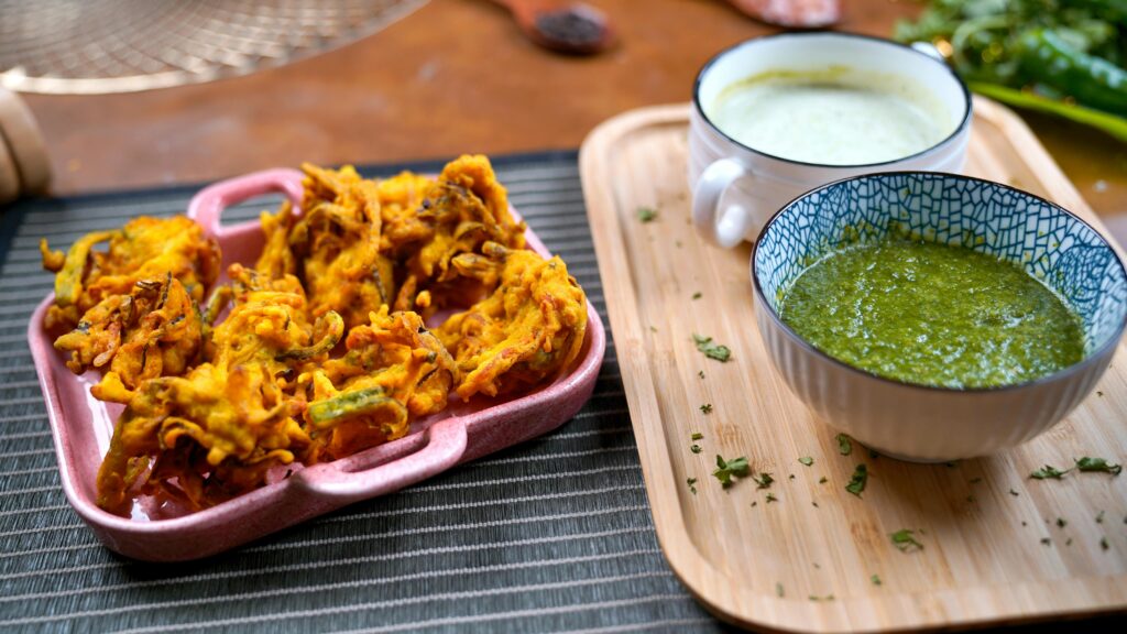 pakoras/fritters