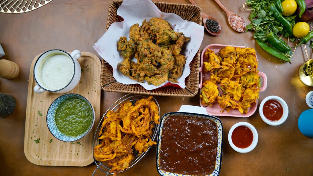 pakoras/fritters