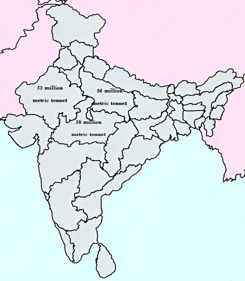 milk production in different states of india